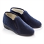 Chaussons double glissière bleu ou rouge